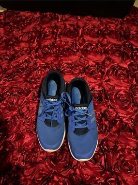 adidas Royal Blue Lace-Up Trainers